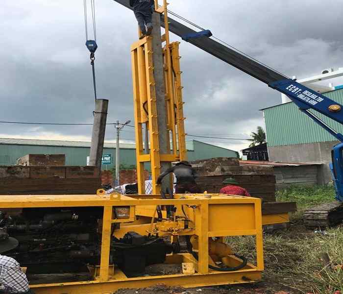 Ép cọc neo đang là một phương pháp thi công phổ biến ở nhiều công trình